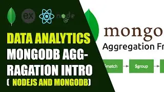 Mongo db aggregation with node js - Data analytic - mern stack