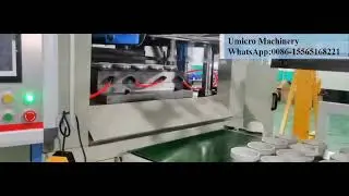 Disposable biodegradable restaurant three piece bowl, cup and plate production equipment #restaurant