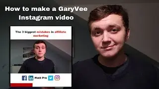 How to create a GaryVee Instagram video (with progress bar)