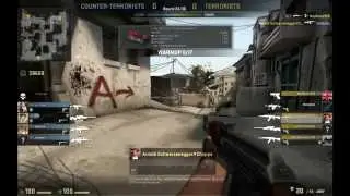 CS:GO-Warmup Triple killl Ownage