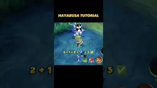 Hayabusa Tutorial 😱 - Mobile Legends