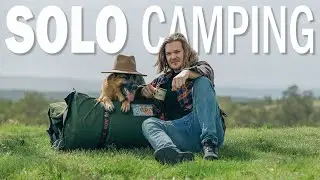 SOLO CAMPING with my dog | A camping journey in the Australian bush using Hipcamp