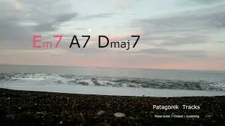 Neo Soul Groove Backing Track  Em7 A7 Dmaj7 ( II V I in D Major )