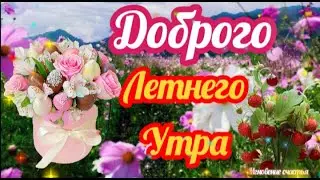 ☀️Доброго Летнего Утра! 🍓🍓🍓☕🤗 Счастливого Дня! 👍