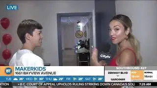 Breakfast TV LIVE at MakerKids 1 of 4
