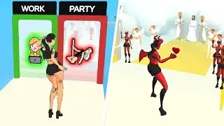 Bad Girl Run 👼❓😈 All Levels Gameplay Android,ios New game