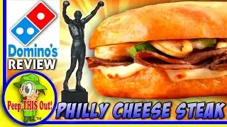 Domino's® Pizza | Philly Cheese Steak Sandwich Review! Peep THIS Out! 🍖 🍞
