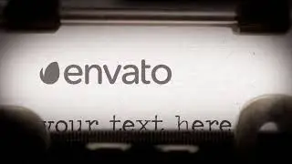 Typewriter revealer | After Effects template