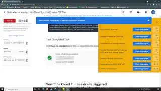 Build a Serverless App with Cloud Run that Creates PDF Files | Qwiklabs [GSP644]