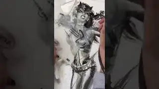 Denise Matthews Vanity "Catwoman" by Olivia De Berardinis Part 2 - Time Lapse
