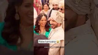 This Dulha knows how to slay! 😂 #indianwedding #shaadi #baraat