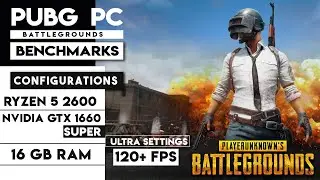 PUBG PC BENCHMARKS | Ryzen 5 2600 + Nvidia Gtx 1660 Super 🔥🔥🔥