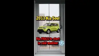 Cold🥶 weather & your Kia 🚗 won't start? Watch this!  #shorts