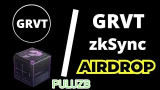 GRVT AIRDROPidan 1000$ ishlash 
