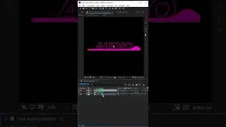 Test Audio Spectrum in After Effects 2023 - Audio Visualizer – No Plugins 