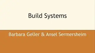 Build Systems