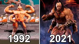 Goro Evolution in Mortal Kombat Game Series 1992-2019