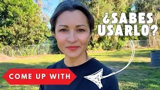 COME UP WITH: Aprende este phrasal verb y mejora tu inglés rápido