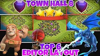 TOP 6 EDIT TATA LETAK TOWN HALL 8 😍🤩 TERBARU NOVEMBER 2023