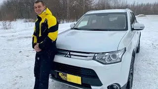 Mitsubishi Outlander 3 Restyling. Japanese pimple. The killer of children's hands.