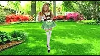 Green screen background flower animation effect video free