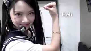 Eunchae teasing Chaewon