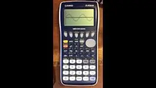 Casio Graphical Calculator Basics of Drawing Graphs (Degrees)