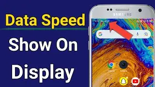 Net speed on kaise kare !! Net speed show on display !! #netspeed