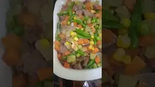 Mixed Veggies with Fresh Chayote' & Spring Beans 