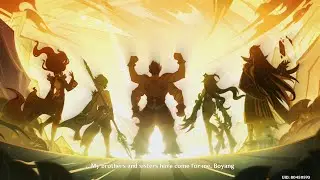 Bosacius being called brother in all languages l Genshin Impact