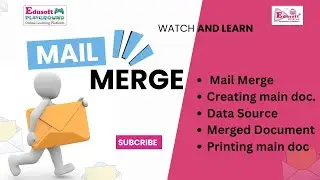 Unit 1: Digital Documentation (Advanced), Session 5: Mail Merge.