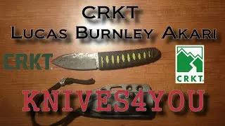CRKT: Lucas Burnley Akari Fixed Neck Knife
