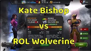 Kate Bishop vs ROL Wolverine | MCOC