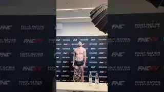 Filip “Nitro” Pejic made the weight and is ready for Vaso “Psycho” Bakocevic! #FNC19 #MMA #Pula