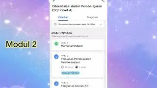 Jawaban Post Tes: Diferensiasi Dalam Pembelajaran(SD/Paket A) || Modul 2