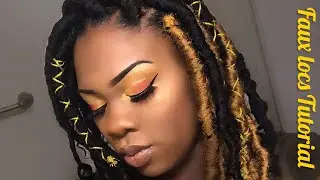 Short Faux Locs only $25 | Easy How to