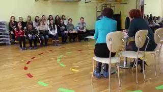 Открытое практическое занятие со студентами ОГУ кафедры УПСТ на базе клуба "Любимый фитнес"