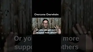 Overcome Overwhelm #overwhelm #overwhelmed #adhd #autism #procrastination #productivity #stress
