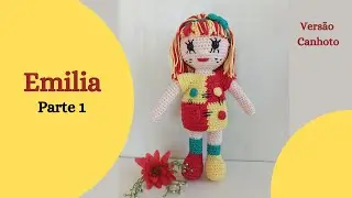 (Left-handed Version) Emilia Amigurumi Doll Step by Step (Part 1)
