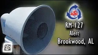American Signal RM-127 Siren Test - Alert -Brookwood, AL