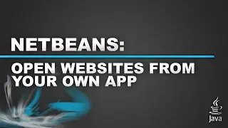 Netbeans Tutorial - Opening Websites from your App