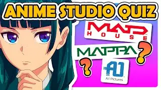 GUESS WHICH STUDIO MADE THESE ANIMES!! |ANIME QUIZ| 👨‍💻