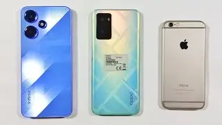 Infinix Hot 30 Play Vs Oppo A76 Vs Iphone 6 | Speed Test & Comparison