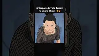 Shikamaru defeats Temari in the Chunin Exams 🤯🔥