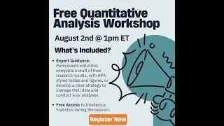 Quantitative Analysis Workshop 8/2/24