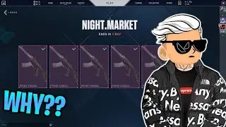 Rating Viewer NIGHT MARKETS in Valorant 3 (DRIP SKINS)