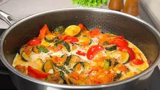 Ein sehr leckeres Rezept für ungarische Zucchini! Es ist so lecker, dass ich es jeden Tag mache! 😋