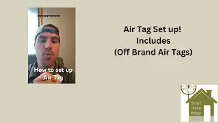 Mastering Air Tag: Easy Setup Guide including Non-brand Air Tags #airtags