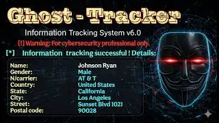 Track Anyone Online with Kali Linux in Seconds! | Ghost Track OSINT Tool DEMO