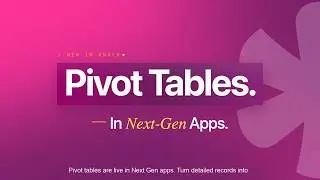 Knack Feature Highlight: Pivot Tables in Next Gen Apps